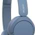 Наушники Sony WH-CH520, Bluetooth, накладные, синий [wh-ch520/l]